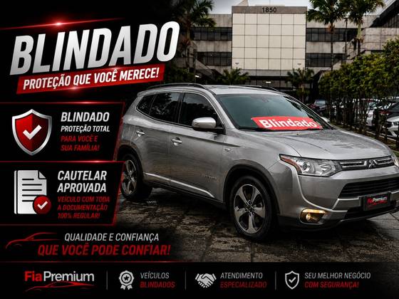 MITSUBISHI OUTLANDER 3.0 GT 4X4 V6 24V GASOLINA 4P AUTOMÁTICO